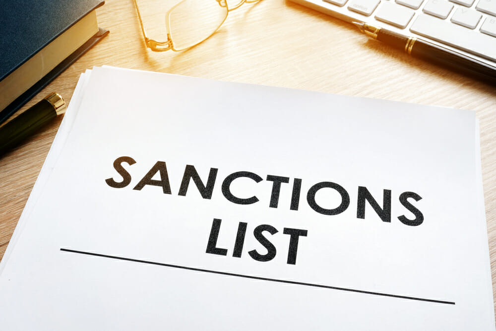 healthcare sanctions screening check