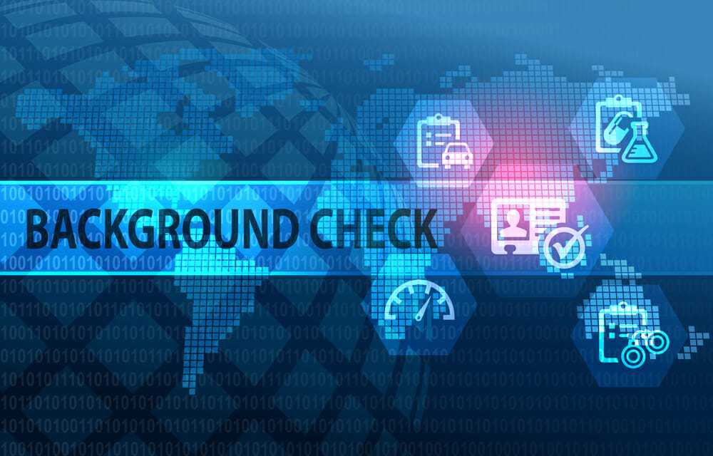 what does a background check show