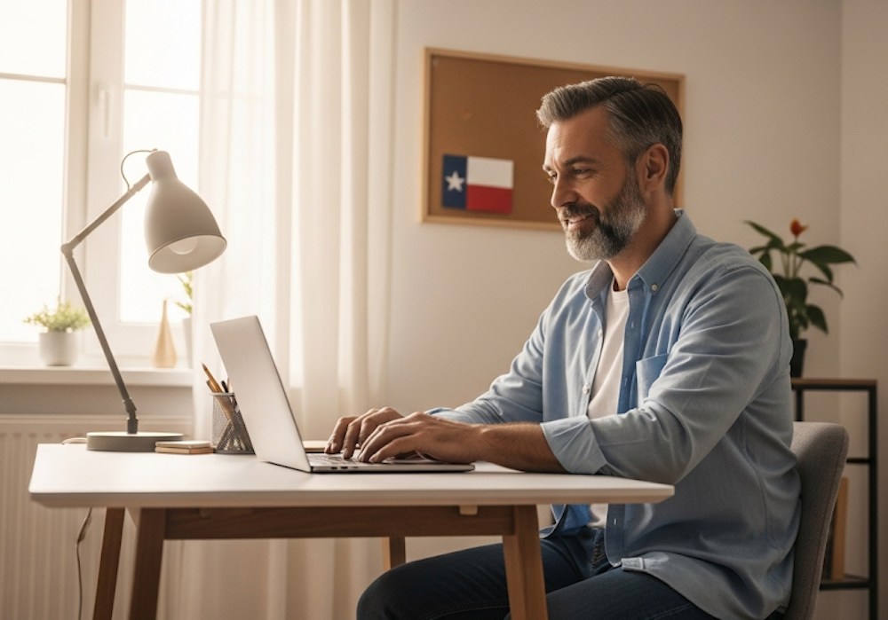 self background check texas